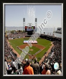 AT&T Park 2008 Opening Day; SanFrancisco Giants Framed Photographic Print