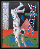 Harlequin from Parade, 1981 (93) Limited Edition Framed Print by David Hockney