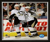 Sidney Crosby & Evgeni Malkin Framed Photographic Print