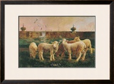 Five Lambs, 1988 Posters por Richard Yaco