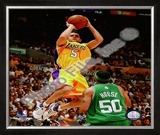 Jordan Farmar, Game 3 of the 2008 NBA Finals Framed Photographic Print