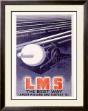 LMS Framed Giclee Print by Adolphe Mouron Cassandre
