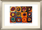 Farbstudie Quadrate, c.1913 Photo by Wassily Kandinsky