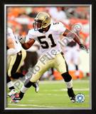Jonathan Vilma 2008 Framed Photographic Print