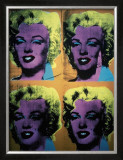 Four Marilyns, c.1962 Posters by Andy Warhol