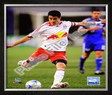 Juan Pablo Angel 2008 Soccer Action; 114 Framed Photographic Print