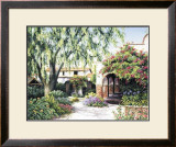 Mission View Print by Barbara R. Felisky