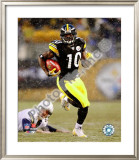 Santonio Holmes 2008 Playoffs Framed Photographic Print