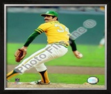 Rollie Fingers Action Framed Photographic Print