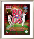 Tug McGraw & Brad Lidge Framed Photographic Print
