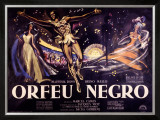 Orfeu Negro Framed Giclee Print by Georges Allard