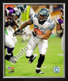 Julius Jones 2008 Rushing Framed Photographic Print