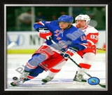 Marian Gaborik 2009-10 Framed Photographic Print