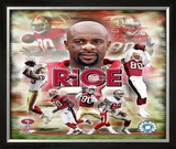Jerry Rice Framed Photographic Print