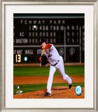 Jon Lester's 2008 No Hitter Action; Horizontal Framed Photographic Print