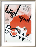 Clara Bow No Limit Framed Giclee Print