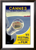 Cannes, VII Festival International du Film, 1954 Framed Giclee Print by Piva 