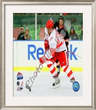 Henrik Zetterberg 2008-09 NHL Winter Classic Framed Photographic Print
