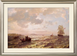 Fresh Breeze Print by Hans F. Gude