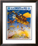 Melies a la Conquete du Pole Framed Giclee Print