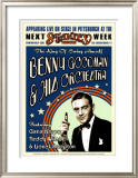 Benny Goodman Orchestra at the Stanley Theatre, Pittsburgh, Pennsylvania, 1936 Prints by Dennis Loren