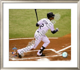 B.J. Upton Game 2 of the 2008 MLB World Series Framed Photographic Print