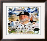 Joba Chamberlain 2008 Portrait Plus Framed Photographic Print