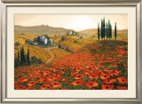 Hills of Tuscany II Posters by Steve Wynne
