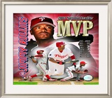Jimmy Rollins Framed Photographic Print