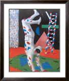 Harlequin from Parade, 1981 (93) Limited Edition Framed Print by David Hockney