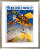Melies a la Conquete du Pole Framed Giclee Print