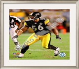 LaMarr Woodley 2009 Framed Photographic Print