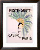 Mistinguett, Casino de Paris Framed Giclee Print by Charles Gesmar