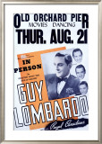 Guy Lombardo and His Jazz Band Framed Giclee Print