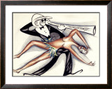 Josephine Baker Jazz Band Framed Giclee Print