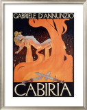 Roman Virgin Gabriele Theater Framed Giclee Print