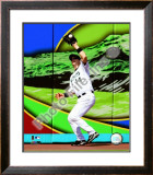Josh Willingham 2008 Fielding Action Framed Photographic Print