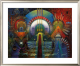 Yellow Bird Ascending Prints by Tom Perkinson
