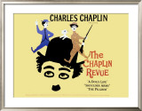 The Charlie Chaplin Revue Framed Giclee Print