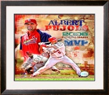 Albert Pujols 2008 NL MVP Framed Photographic Print