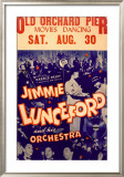 Jimmy Lunceford's Big Band Orchestra Framed Giclee Print