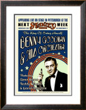 Benny Goodman Orchestra at the Stanley Theatre, Pittsburgh, Pennsylvania, 1936 Prints by Dennis Loren
