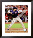 Kevin Kouzmanoff 2008 Batting Action Framed Photographic Print