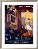 Marlene Dietrich in Blue Angel Framed Giclee Print