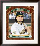 Nick Swisher Framed Photographic Print