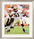 Jonathan Vilma 2008 Framed Photographic Print