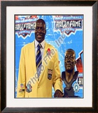 Bruce Smith 2009 NFL Hall of Fame Induction Ceremony Framed Photographic Print