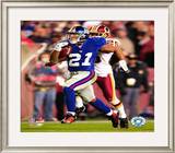 Tiki Barber Framed Photographic Print