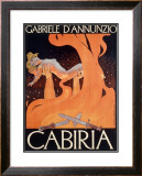 Roman Virgin Gabriele Theater Framed Giclee Print