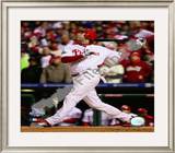 Jayson Werth Game 5 of the 2008 World Series Framed Photographic Print
